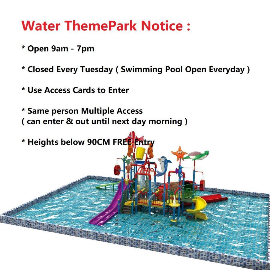 B - Lagoon Water Themepark Suite Melaka Town Eksteriør billede