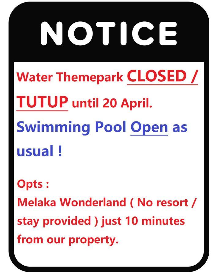 B - Lagoon Water Themepark Suite Melaka Town Eksteriør billede